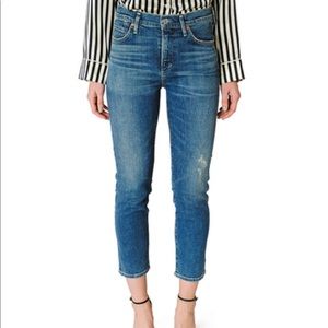 Citizens of Humanity Cara High Rise Ankle Denim